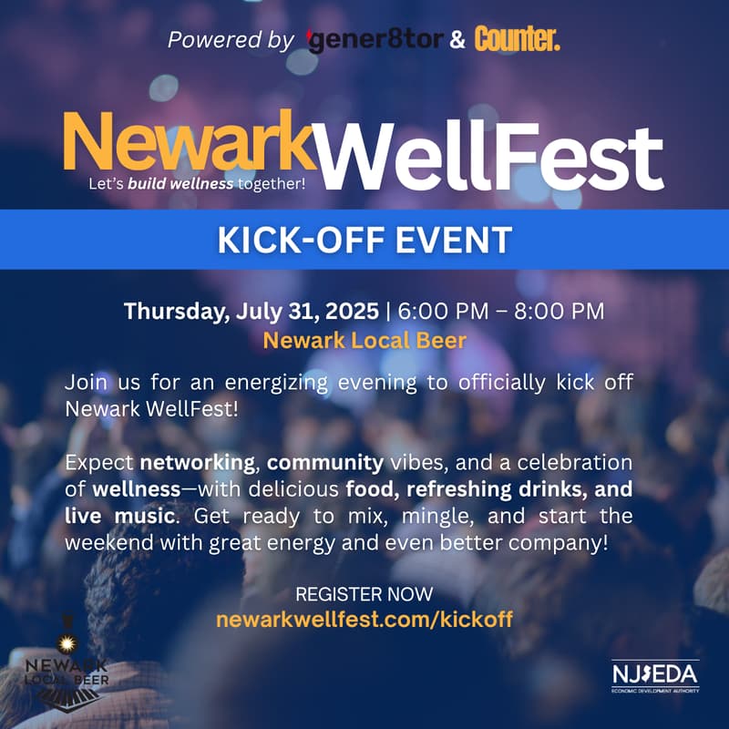 Cover Image for Newark WellFest Kick-off by Gener8tor & Counter