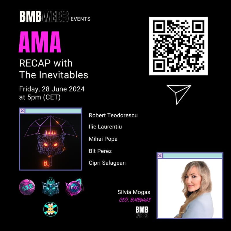 Cover Image for AMA with The Inevitables & BMBWeb3