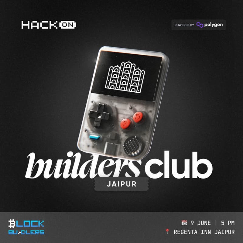 Cover Image for Builders Club by HackOn - Jaipur Edition 🛠️