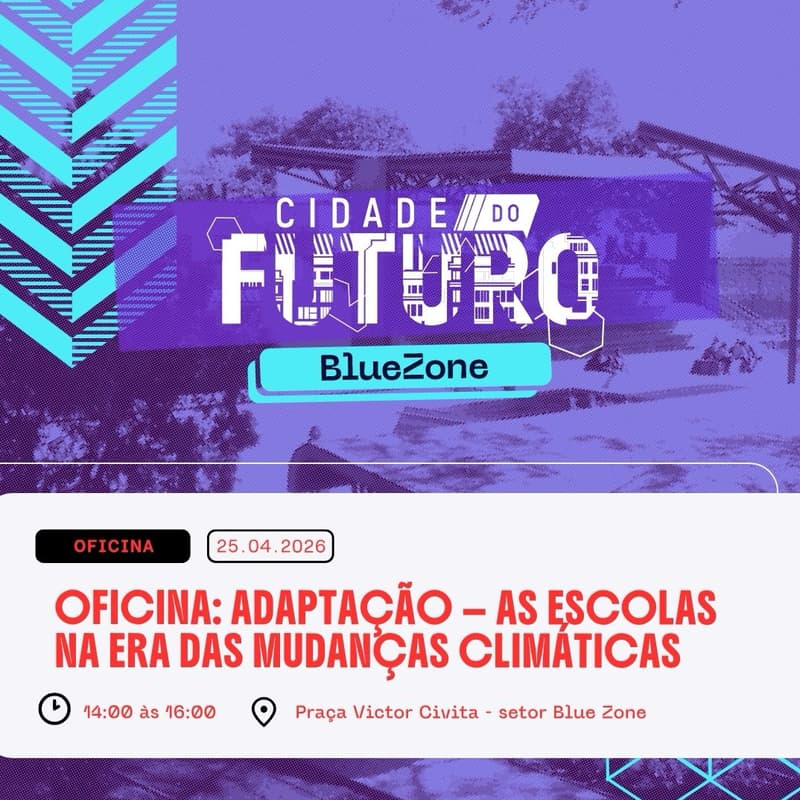 Cover Image for Oficina para Educadores: Adaptação - As Escolas Na Era Das Mudanças Climáticas