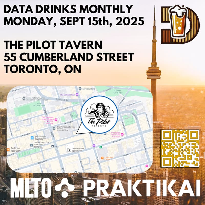 Cover Image for Data Drinks Monthly [TORONTO]