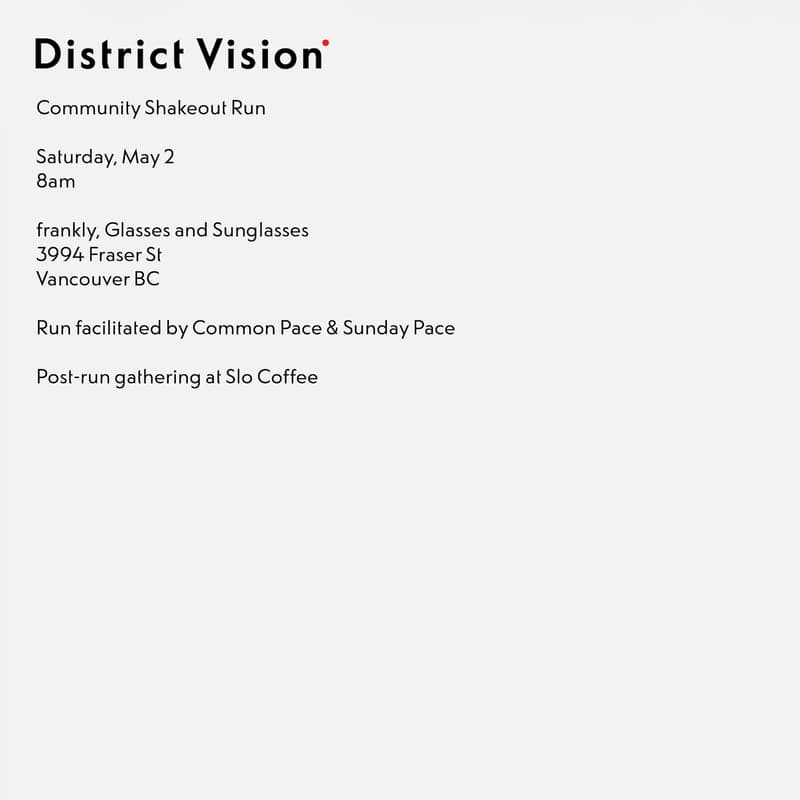 Cover Image for Vision & Pace: Vancouver Marathon Shakeout