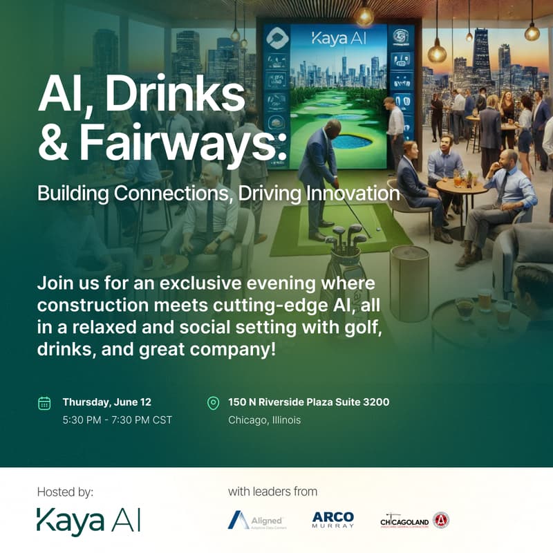 Cover Image for 🏌️♂️ Construction AI, Drinks & Fairways - Summer Session