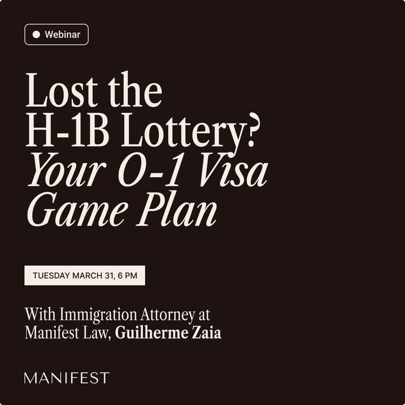 Cover Image for Lost the H-1B Lottery? Your O-1 Visa Game Plan