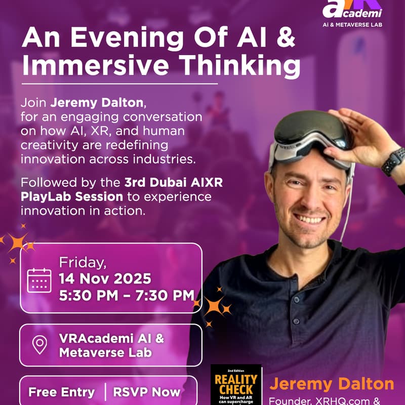 Cover Image for An Evening of AI & Immersive Thinking