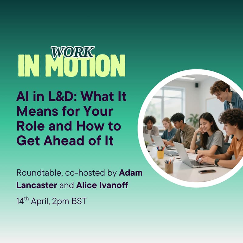 Cover Image for AI in L&D: What It Means for Your Role and How to Get Ahead of It