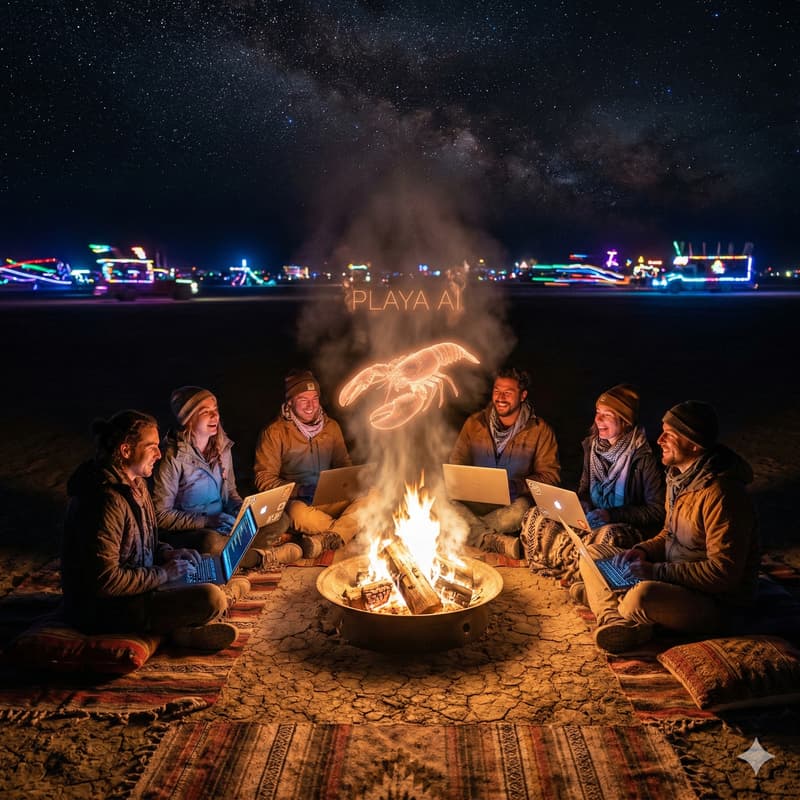 Cover Image for Less Chat, More Do: A Playa AI Hackathon to Give Birth to Your Own Agentic AI Creature