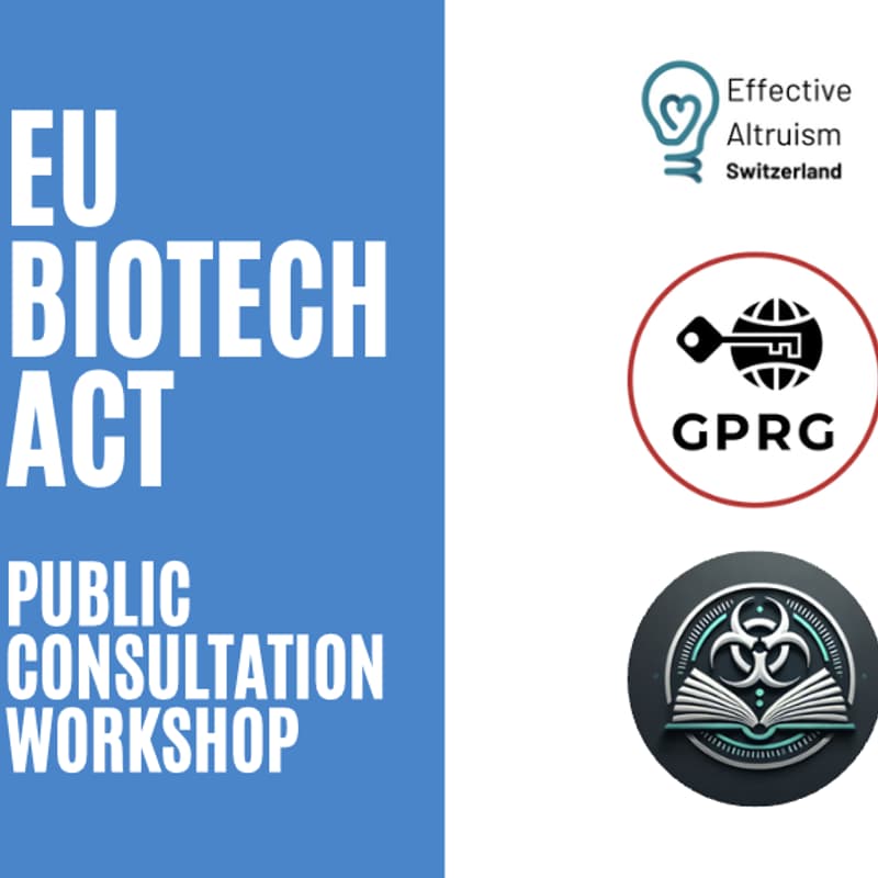Cover Image for EU Biotech Act: Public Consultation Workshop