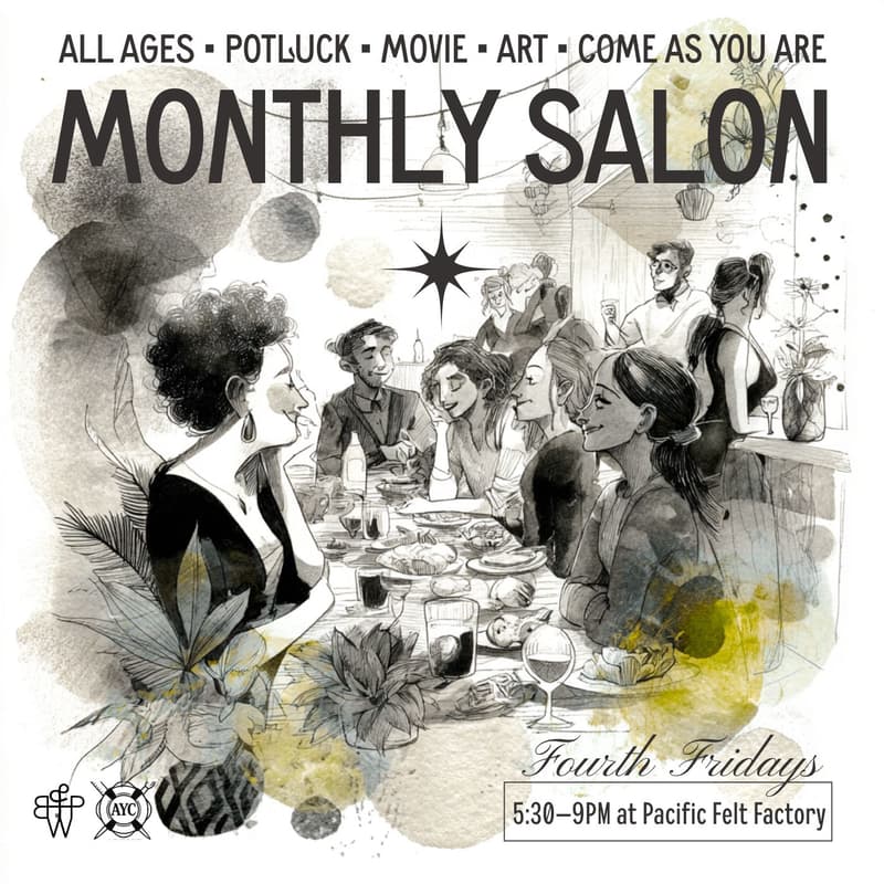 Cover Image for Monthly Salon & Potluck