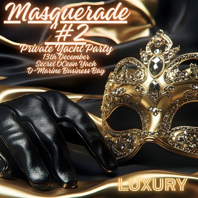 Cover Image for Private Masquerade Yacht Party #2🎭