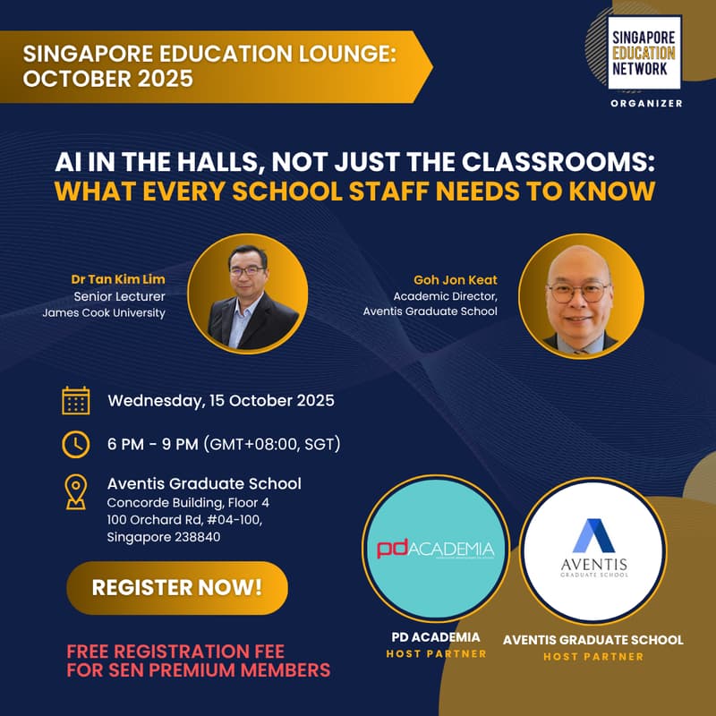 Cover Image for Singapore Education Lounge: October 2025