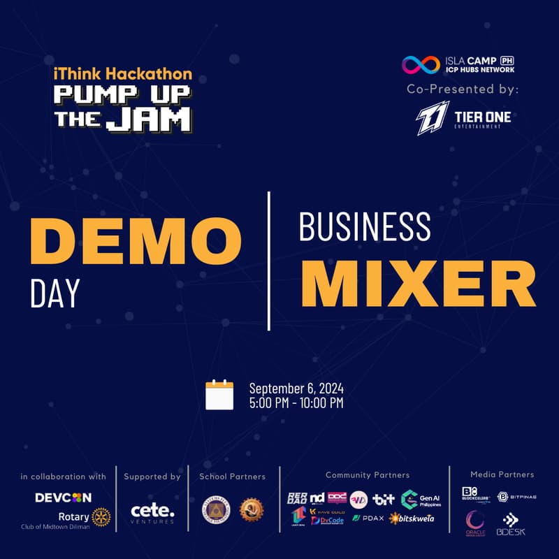 Cover Image for iThink Hackathon: Pump Up the Jam Demo Day & Business Mixer