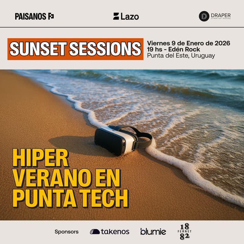 Cover Image for Sunset Sessions en Punta Tech by Lazo, Paisanos & DSH