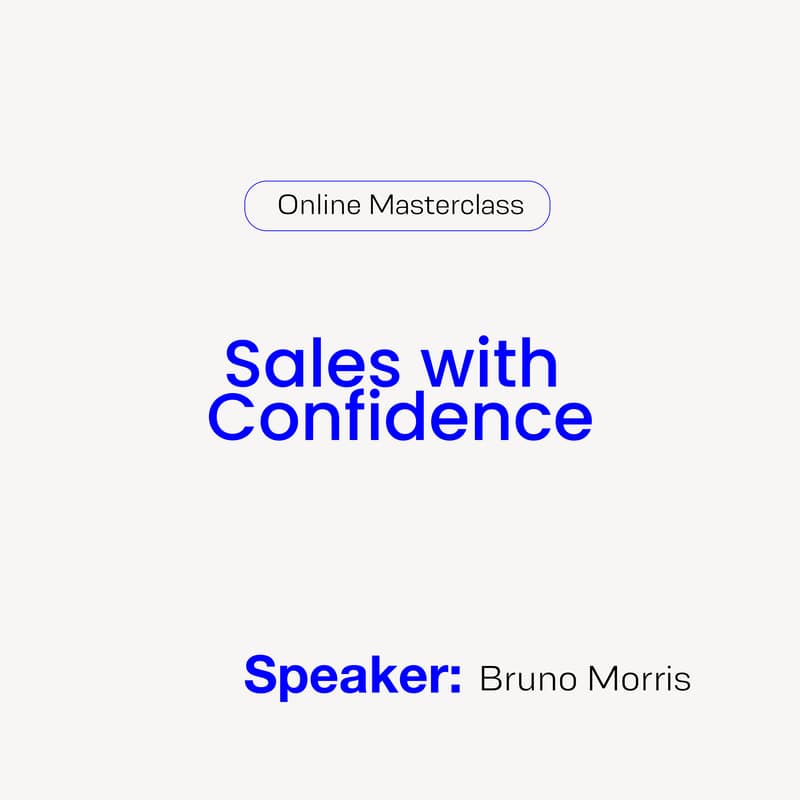 Cover Image for Sales with Confidence: Online Masterclass