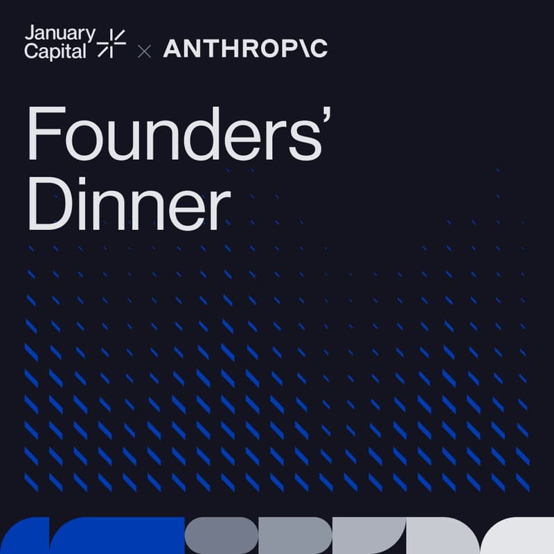 Cover Image for January Capital x Anthropic: Founders' Dinner
