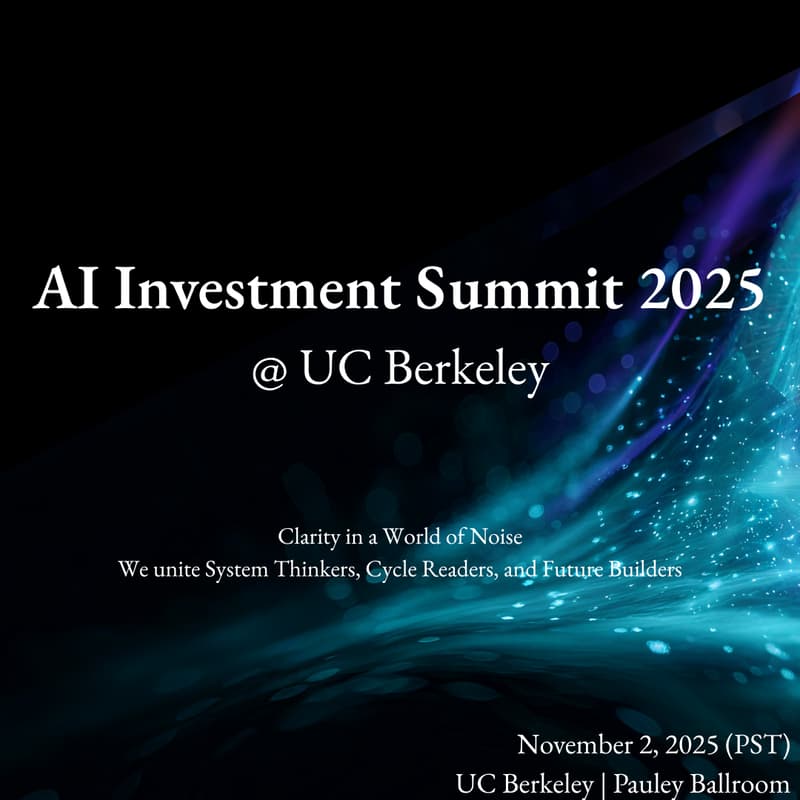 Cover Image for AI Investment Summit 2025 @ UC Berkeley