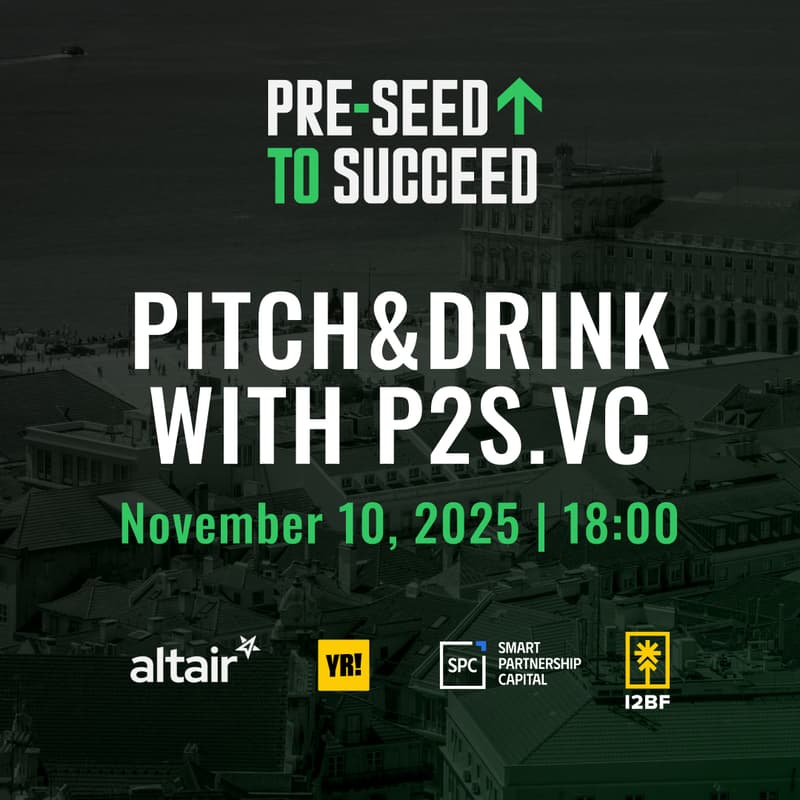 Cover Image for Pitch&Drink with P2S.vc in Lisbon