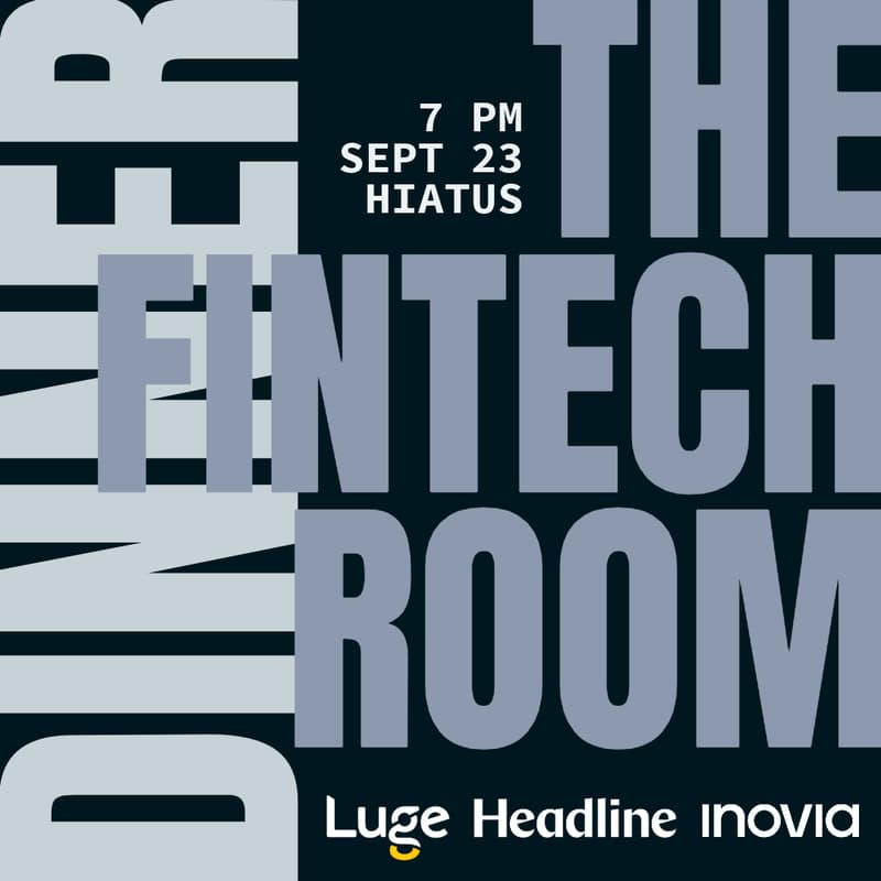 Cover Image for The Fintech Room - Dinner