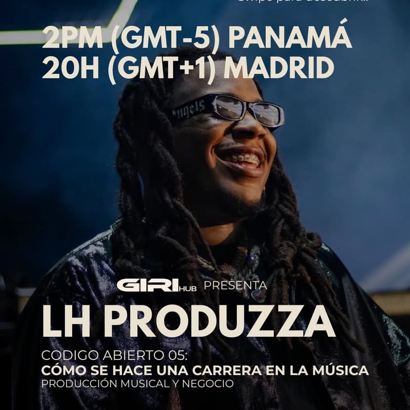 Cover Image for CODIGO ABIERTO 05 - LH PRODUZZA: Cómo se hace una carrera en la música.