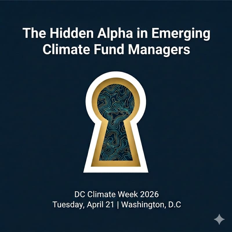 Cover Image for The Hidden Alpha in Emerging Climate Fund Managers