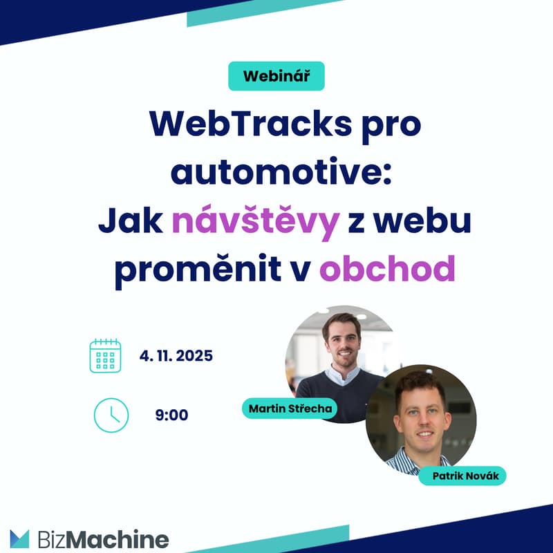 Cover Image for 🚗 WebTracks pro automotive: Jak návštěvy z webu proměnit v obchod