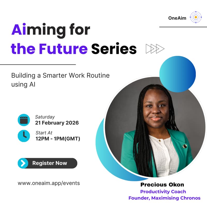 Cover Image for Aiming for the Future Series: Building a Smarter Work Routine for 2026 using AI