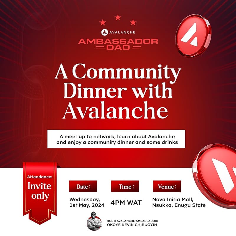 Cover Image for A Community Dinner With Avalanche
