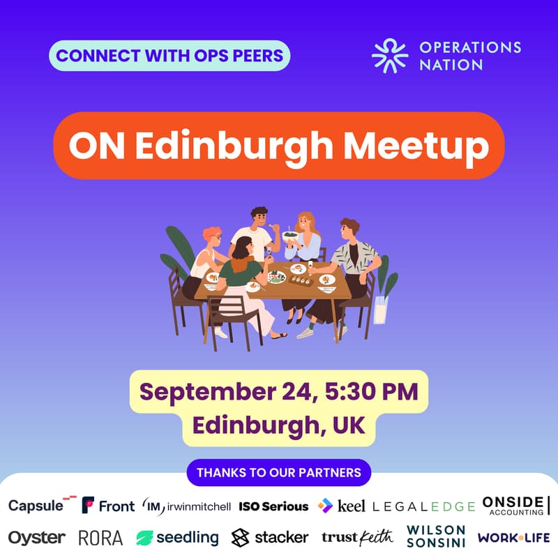 Cover Image for Operations Nation Edinburgh Meetup
