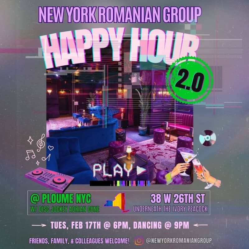 Cover Image for NY Romanian Group Dance-y Happy Hour