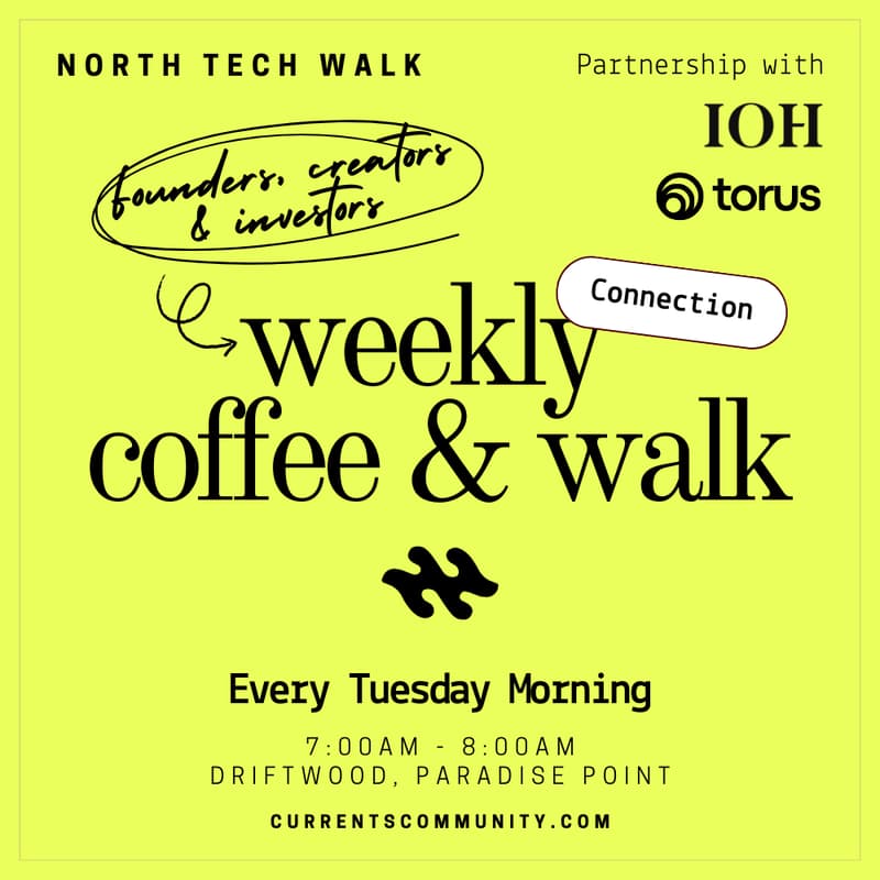 Cover Image for North Tech Walk (GC) | Weekly Coffee & Walk for Founders, Creators & Investors