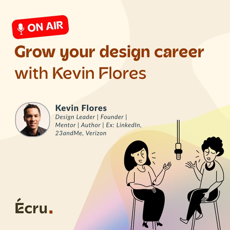Cover Image for [On Air] Grow your design career w/ Kevin Flores