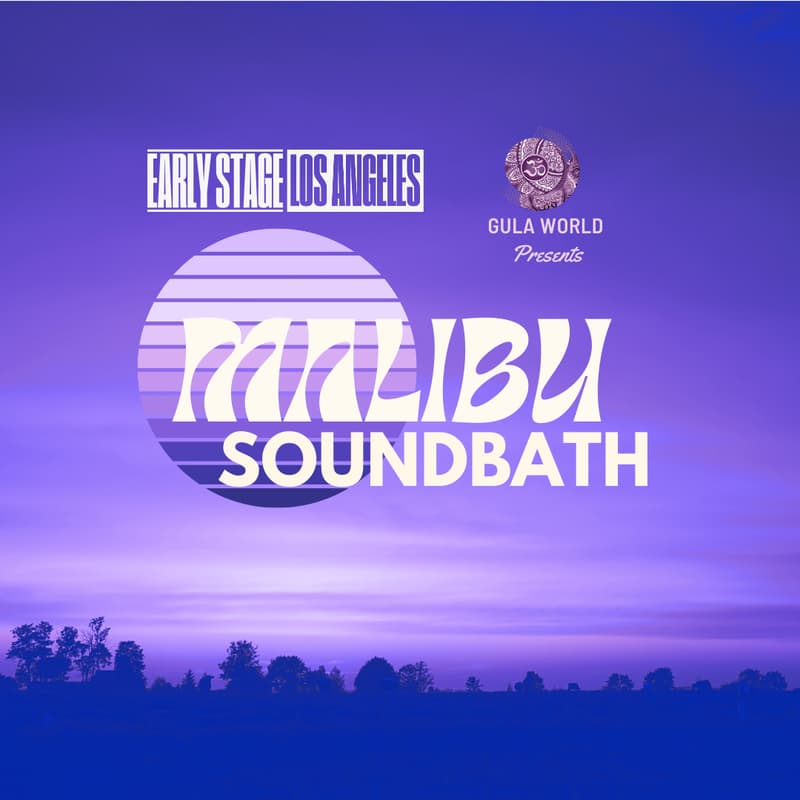 Cover Image for Malibu Beach Sound Bath by Gula World 