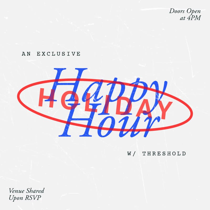 Cover Image for An Exclusive Holiday Happy Hour
