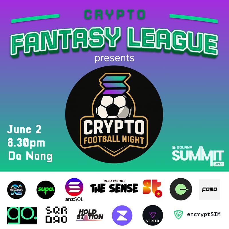 Cover Image for Crypto Football Night @Solana Summit