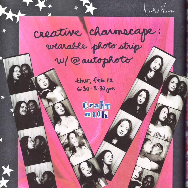 Cover Image for creative charmscape: wearable photo strip w/ @autophoto