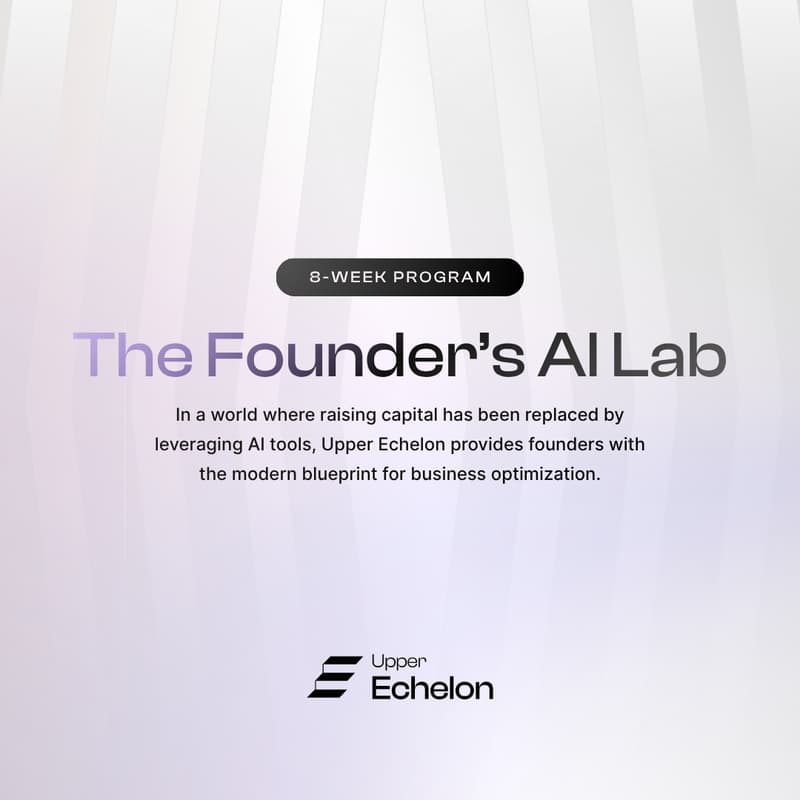 Cover Image for Founder's AI Lab: Build More with Less