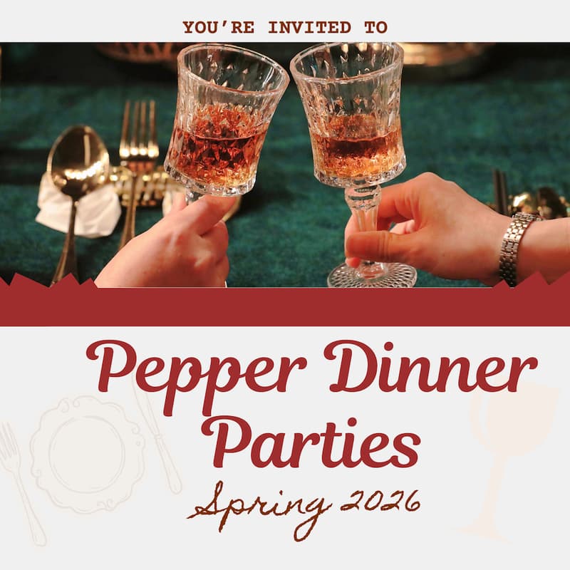 Cover Image for Pepper Dinner Parties