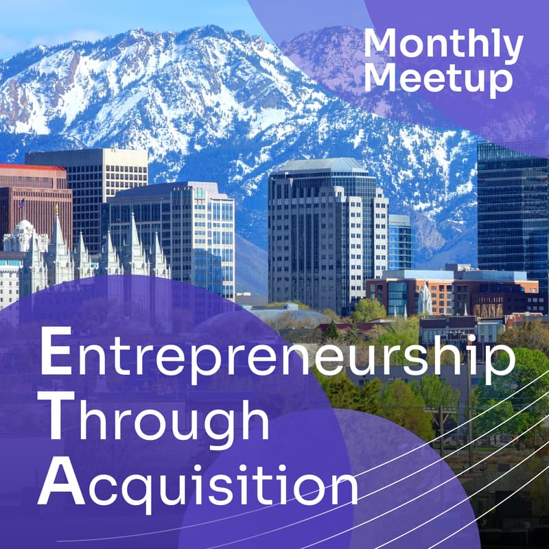 Cover Image for Utah ETA Monthly Meet Up