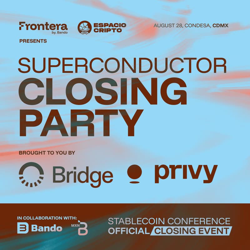 Cover Image for Superconductor: Closing Party │ Stablecoin Conference Official Closing Event
