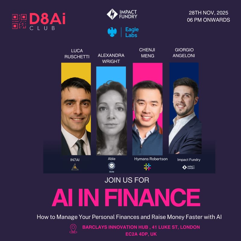 Cover Image for AI in Finance:  How to Manage Your Personal Finances and Raise Money Faster with AI