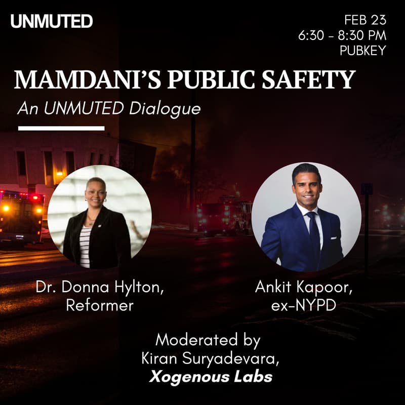 Cover Image for An UNMUTED Dialogue: Crime and Punishment and Zohran