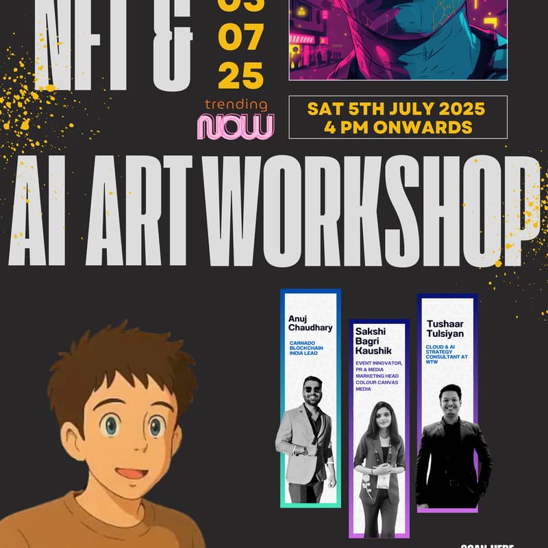Cover Image for NFT & AI ART Workshop