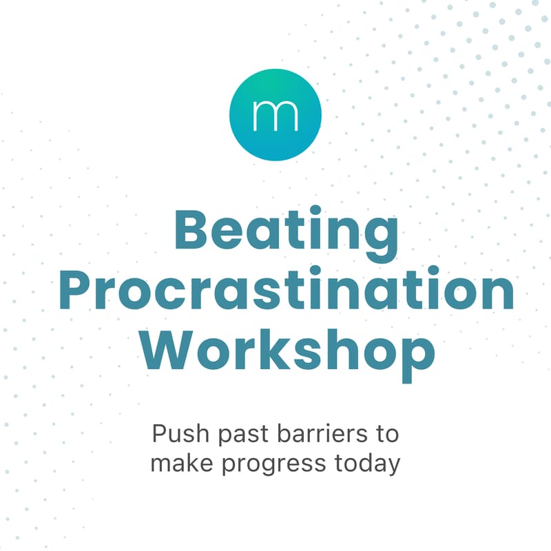 Cover Image for Beating Procrastination Workshop
