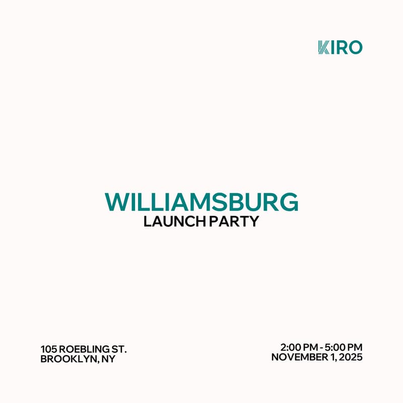 Cover Image for KIRO | WILLIAMSBURG LAUNCH PARTY