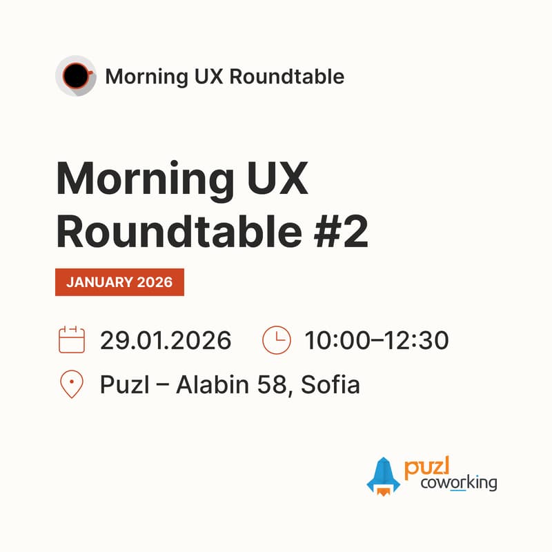 Cover Image for Morning UX Roundtable #2