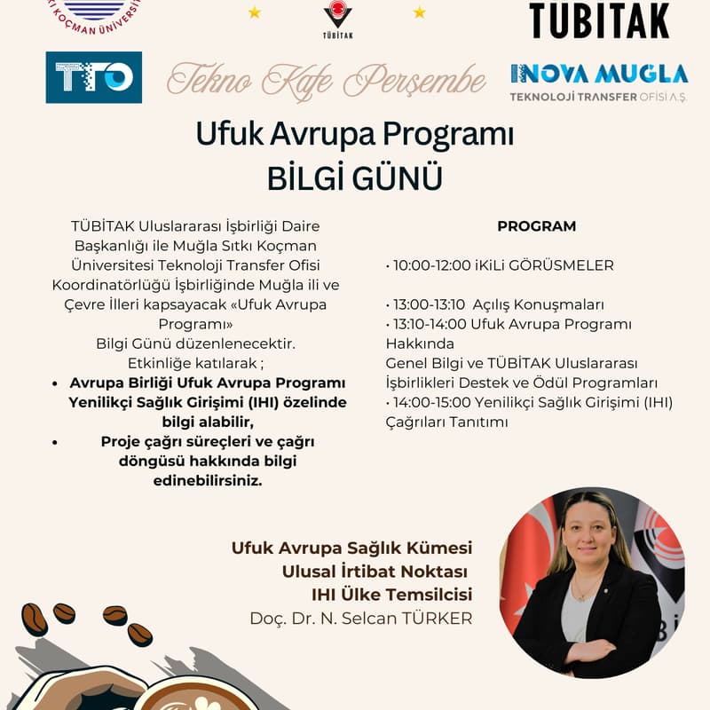 Cover Image for Yenilikçi Sağlık Girişimi (IHI) özelinde Ufuk Avrupa Programı BİLGİ GÜNÜ
