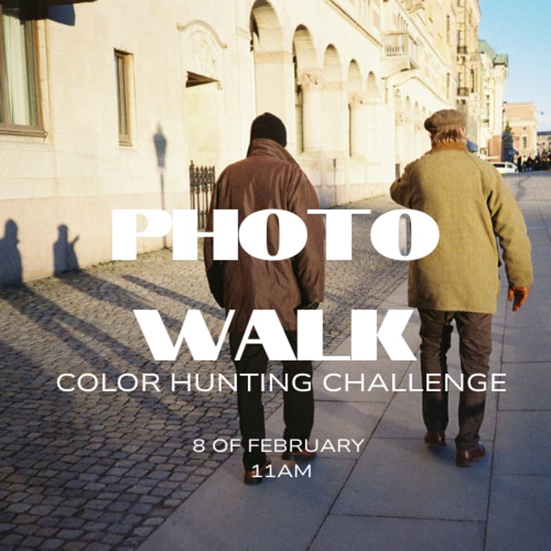 Cover Image for RAW photo walk - color hunting challenge