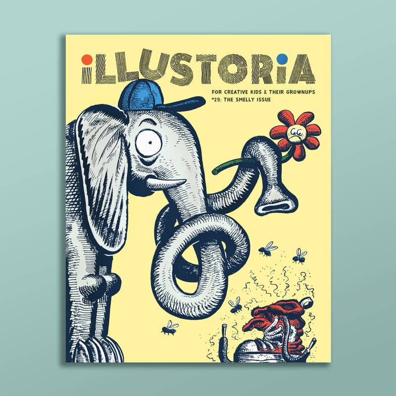 Cover Image for Celebrate Illustoria’s #29: The Smelly Issue