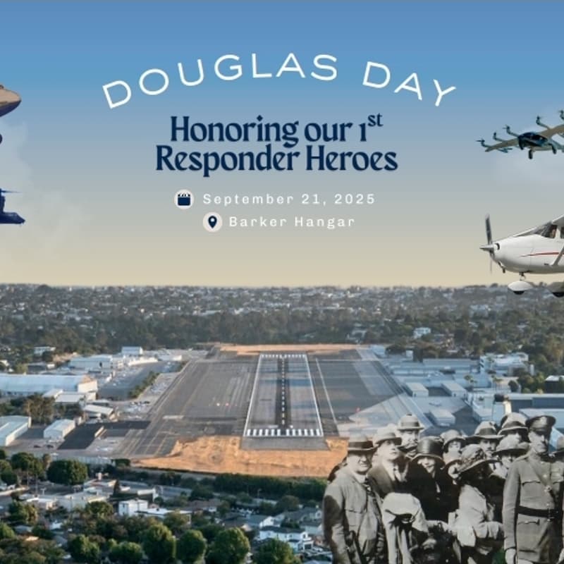 Cover Image for Douglas Day 2025 honoring our 1st Responders at the Santa Monica Airport