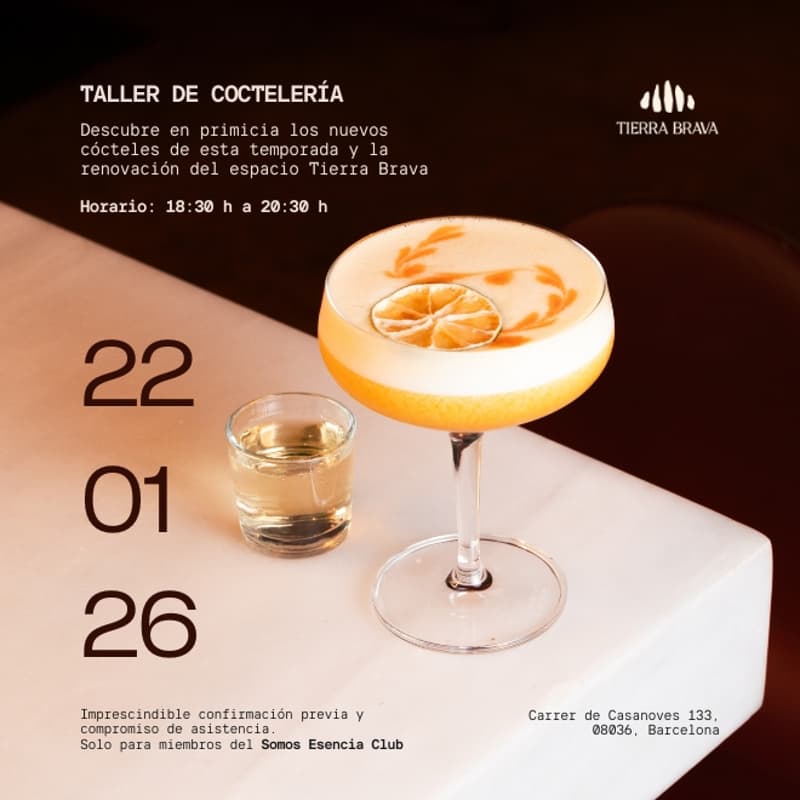 Cover Image for Taller de cócteles en Tierra Brava